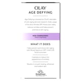 Olay Age Defying Anti-Wrinkle Day Face Lotion, Anti-Aging Moisturizer with Sunscreen SPF 15, 3.4 fl oz