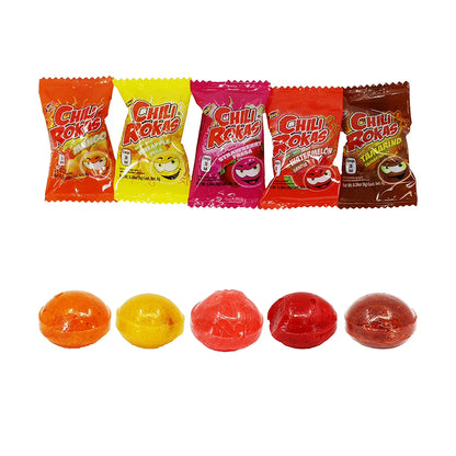Jovy Chili Rokas Assorted Flavor Mexican Candy (1 x 6 oz. Bag)