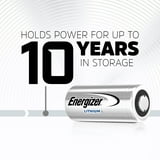 Energizer 123 3V Lithium Photo Batteries (6 Pack), CR123A High Power Lithium Batteries Compatible with Cameras, Flashlights, Electronics and More