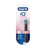 Oral‑B Toothbrush Heads, iO Gentle Care Electric Toothbrush Replacement Heads, Black, 2 Count