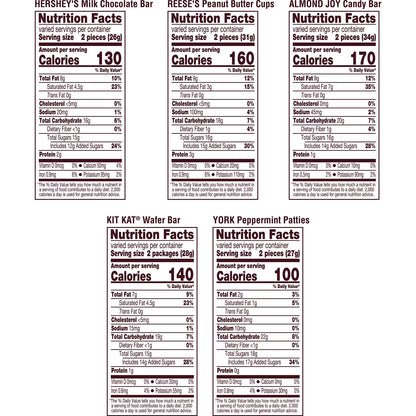 Hershey Assorted Chocolate Flavored Candy, Party Pack 30.22 oz