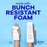 Always Pads, Always Infinity FlexFoam Pads for Women, Size 2, Heavy Pad with Wings, Unscented, 32 Count