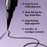 e.l.f. Intense Ink Eyeliner, Blackest Black