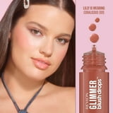 Revlon Glimmer Blush Drops, Liquid Cheek Blush, 101 Coralicious, 0.32 fl oz