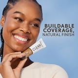 COVERGIRL Clean Invisible Liquid Foundation, 130 Classic Beige, 1.0 fl oz
