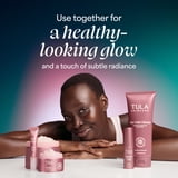 TULA Skin Care Glaze Plumping Lip Treatment, Shade Pink, 0.28 oz.