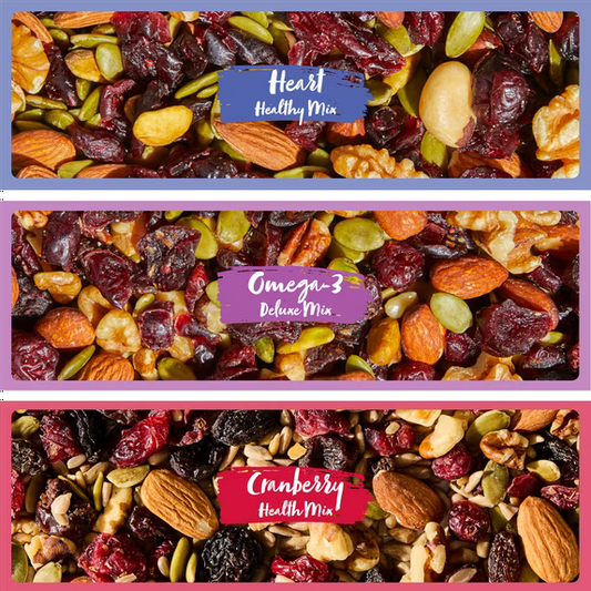 Nature's Garden Healthy Trail Mix Snack Pack 28.8oz (1.2oz x 24) - Pack of 4 - Heart Healthy, Plant-Based, Gluten-Free Nut & Fruit Blend with Cranberries – Daily Snack for Adults & Kids