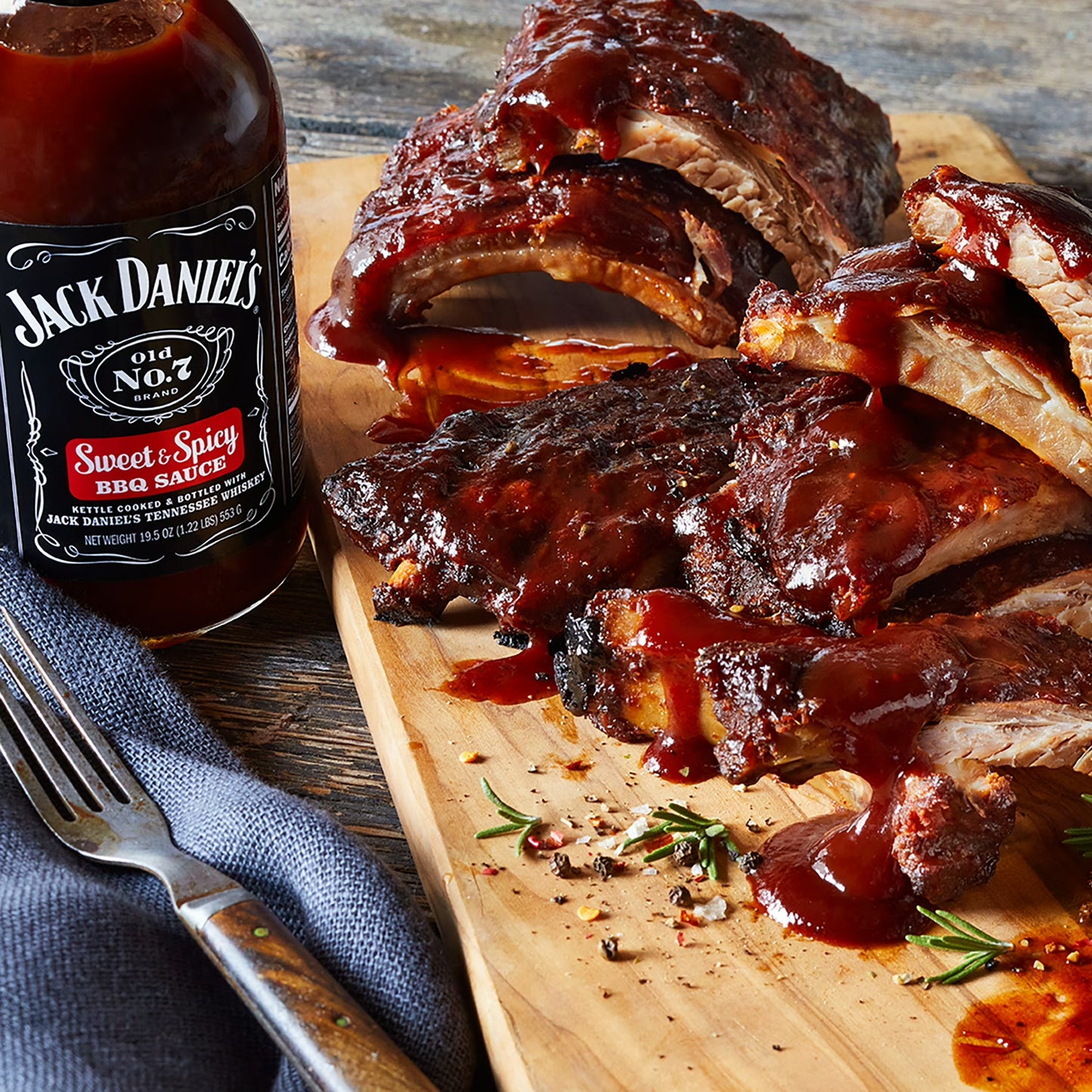 Jack Daniel's Sweet & Spicy BBQ Sauce, 19.5 oz