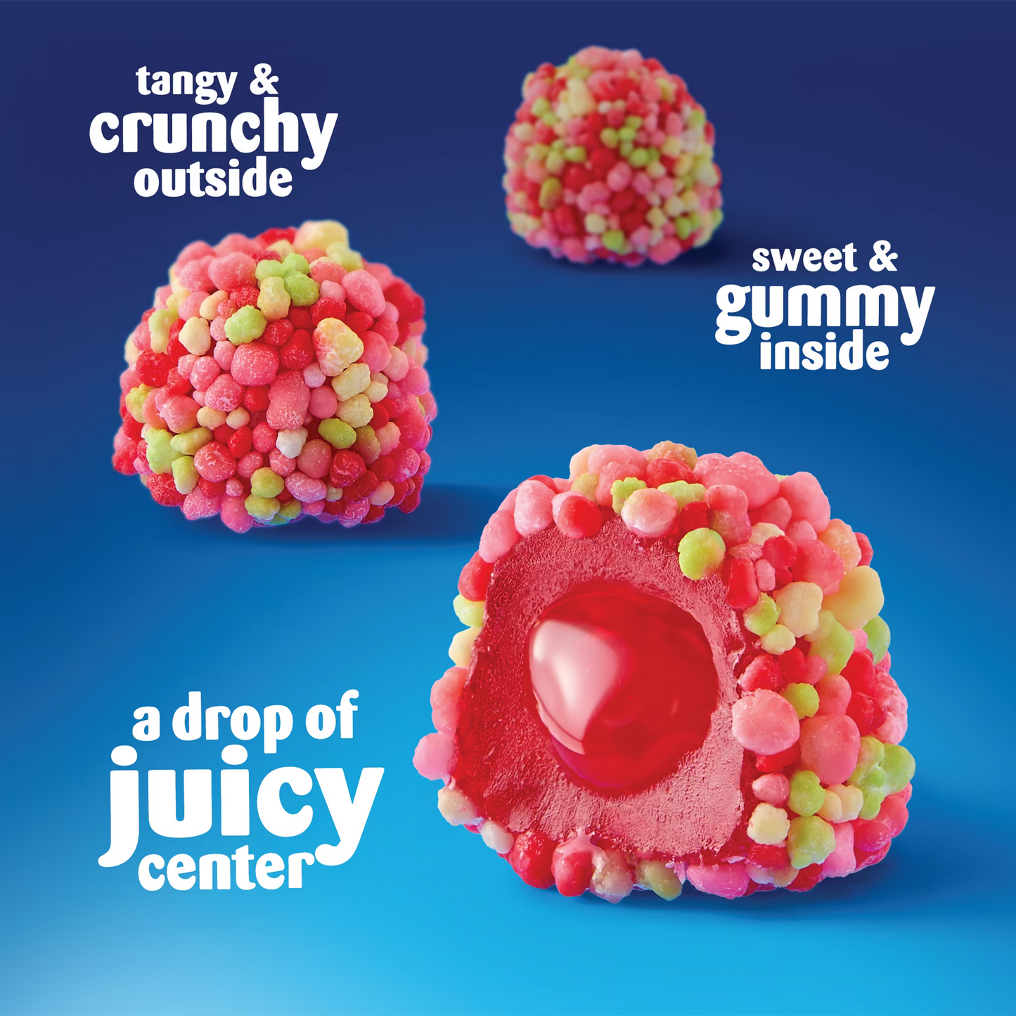 NERDS Juicy Gummy Clusters, Strawberry Punch, Juicy and Gummy Candy, for Snacking and Sharing, 7.15 oz Stand Up Bag