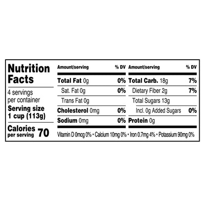 (6 pack) Great Value Diced Pears Fruit Cups in Juice, 4 oz, 4 Count