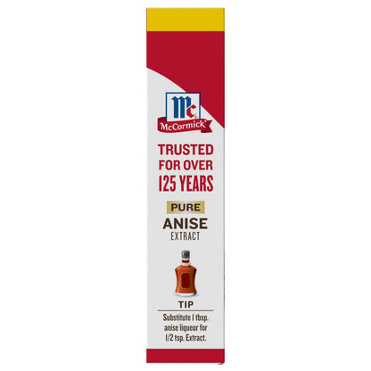 McCormick Non-GMO Gluten Free Pure Anise Extract, 2.0 fl oz Box