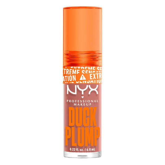 NYX Professional Makeup Gloss Collections Duck Plump Lip Gloss, Bangin Bare, 0.23 fl oz