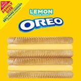 OREO Lemon Creme Sandwich Cookies, Family Size, 18.71 oz