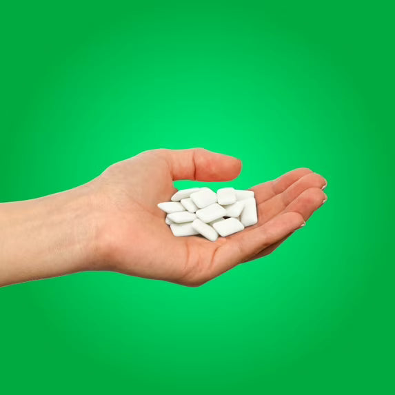 PUR Gum, Aspartame Free, Sugar Free & 100% Xylitol, Spearmint Chewing Gum, 55 Pieces, Pack of 3