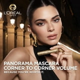 L'Oreal Paris Voluminous Panorama Smudge Resistant Mascara, Black Waterproof