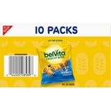 belVita Bite Size Snacks, Blueberry Crunchy Bites, 10 - 1 oz Snack Packs