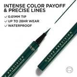 L'Oreal Paris Haute Precision Waterproof Liquid Eyeliner, Green Velvet 40, 0.03 fl oz