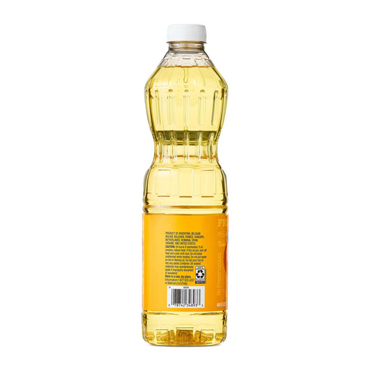 Great Value Sunflower Oil, Heart Healthy, High Smoke Point, 48 fl oz Bottle