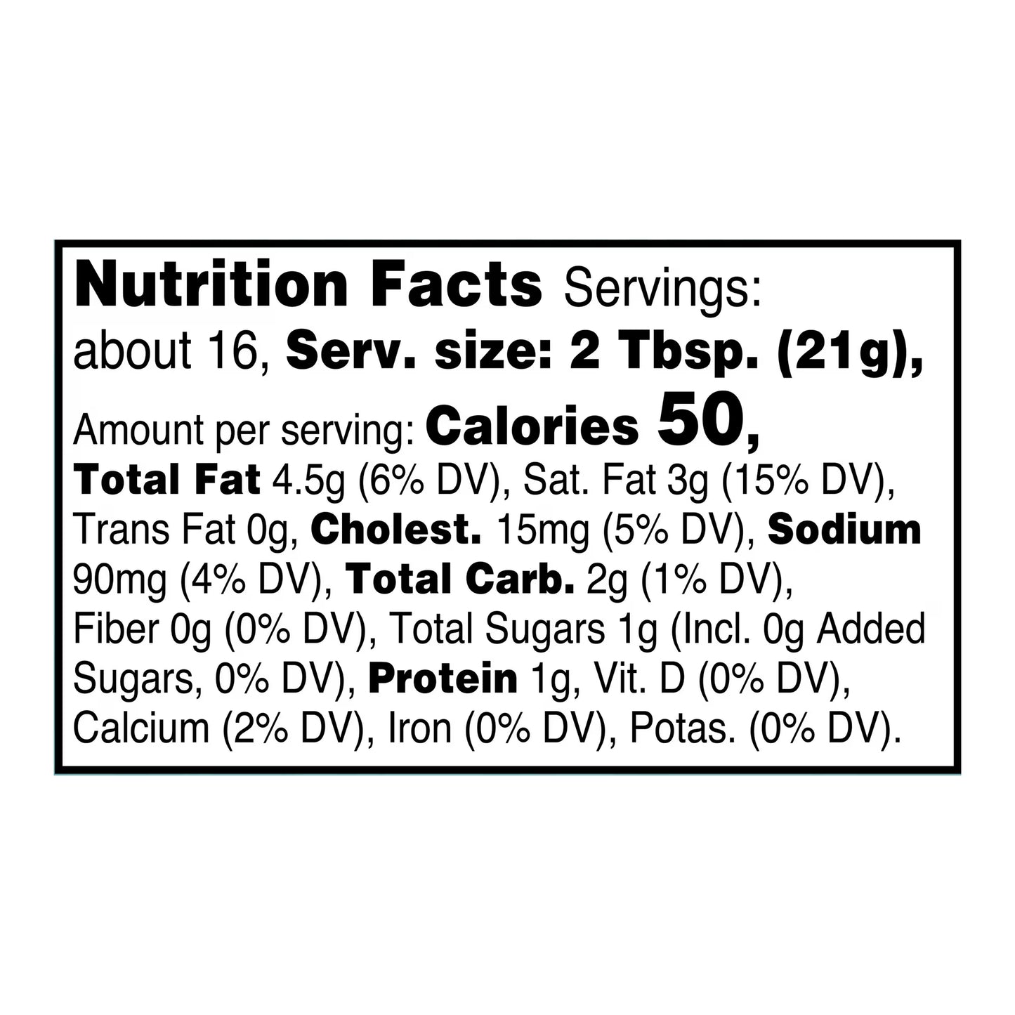 Great Value Original Whipped Cream Cheese Spread, 12 oz Tub