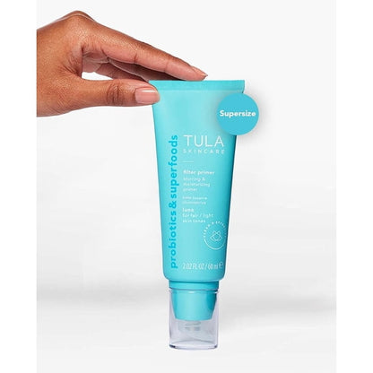 TULA Skin Care Face Filter Blurring and Moisturizing Primer - Supersize Luna, 2.02fl oz