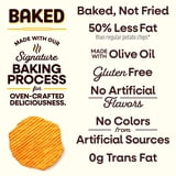 Baked Ruffles 50% Less Fat Cheddar & Sour Cream Potato Chips Bag, 6.25 oz