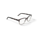 Hard Candy Women's HC207 Cat Eye Prescription Eyeglasses with Case, Brown Tortoise Gradient