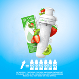 (2 pack) Cirkul LifeSip Strawberry Kiwi Flavor Cartridge, Drink Mix, 1-Pack
