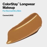 Revlon ColorStay Liquid Foundation Makeup, Normal/Dry Skin, SPF 20, 400 Caramel, 1 fl oz