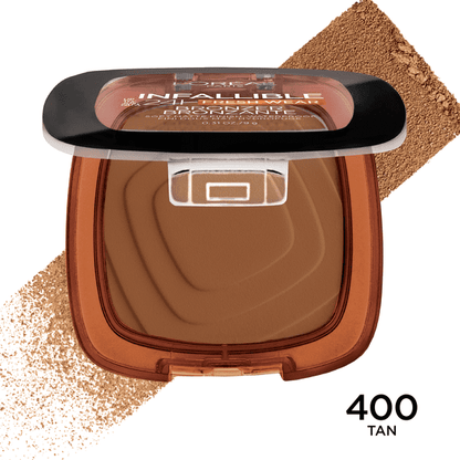 L'Oreal Paris Infallible Soft Matte Bronzer, Tan, 0.31 oz