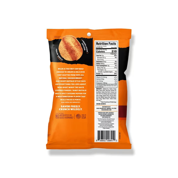 WILDE Protein Chips Buffalo 1.34oz