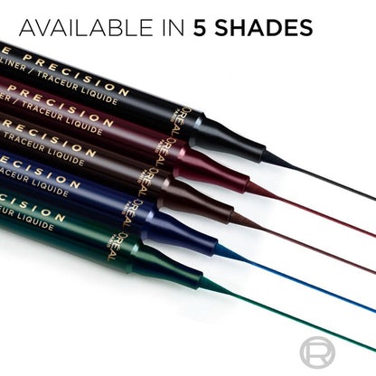 L'Oreal Paris Haute Precision Liquid Eyeliner, Brown Leather 20, 0.03 fl oz