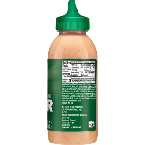 Hidden Valley Ranch Cool & Zesty Burger Secret Sauce, 12 fl oz Squeeze Bottle