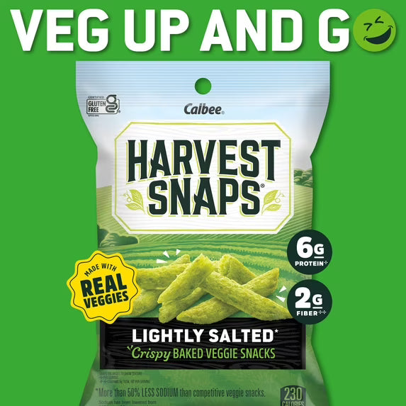 Harvest Snaps Snack Crisps Lightly Salted 1.75oz