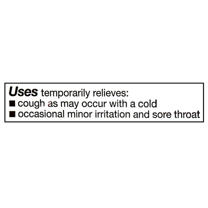 Equate Sore Throat and Cough Relief Menthol Cough Drops, Honey Lemon Flavor, 30 Count, Compare to HALLS Honey Lemon Active Ingredient