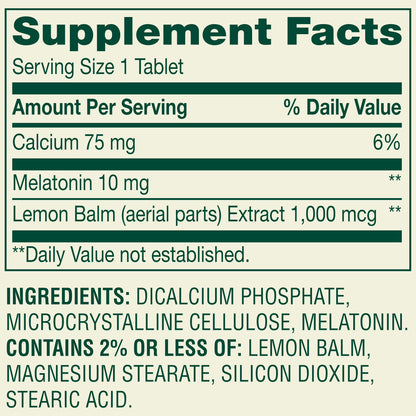 Spring Valley Extra Strength Melatonin Tablets Sleep Support Dietary Supplement, 10 mg, 120 Count