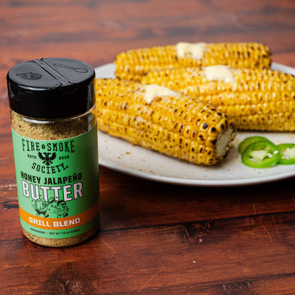 Fire & Smoke Society Honey Jalapeno Butter Seasoning, 7 oz Mixed Spices & Seasonings