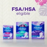 Always Panty Liners, Daily Fresh, Thin Regular Length, Unscented liners, 120 Count