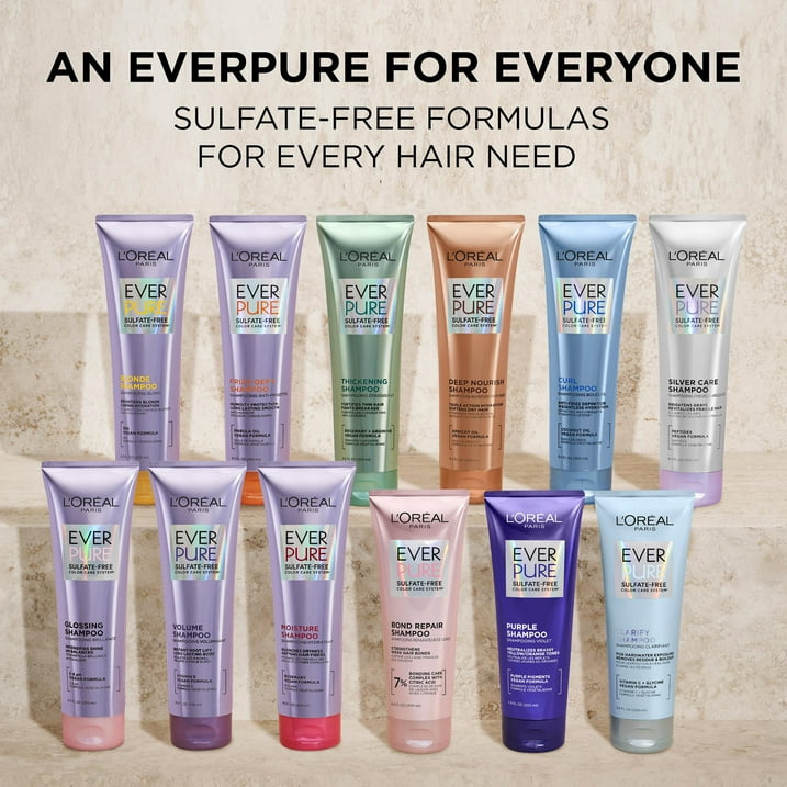 L'Oreal Paris EverPure Moisture Sulfate Free Conditioner, Rosemary, 23 fl oz