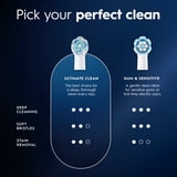 (4 pack) Oral-B Toothbrush Heads, iO Ultimate Clean Replacement Brush Heads, White, 2 count