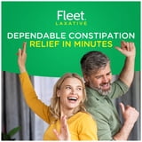 Fleet Laxatives, Saline Enema for Adult Constipation Relief, Prefilled Enemas, 4.5 fl oz, 2 Bottles