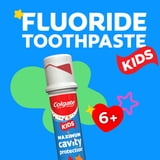 (2 pack) Colgate Kids Cavity Protection Toothpaste with Fluoride, Mild Bubble Fruit, 4.4 oz Pump
