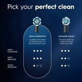 Oral‑B Toothbrush Heads, iO Gentle Care Electric Toothbrush Replacement Heads, Black, 2 Count