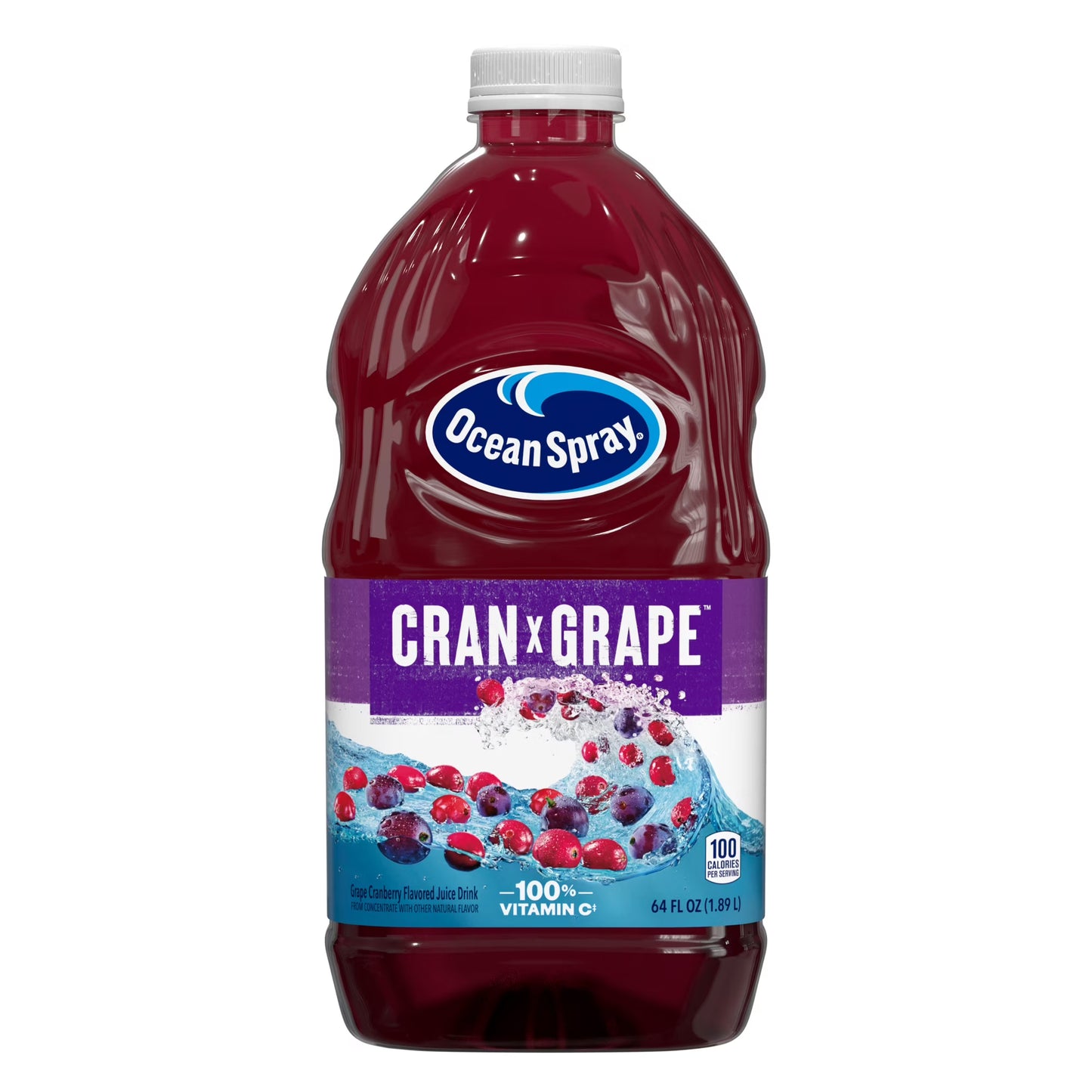 Ocean Spray® Cran-Grape® Cranberry Grape Juice Drink, 64 fl oz Bottle