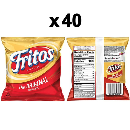 Fritos Original Corn Chips, 1 oz, 40 Count