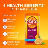 Metamucil Psyllium 4in1 Fiber Sugar-Free Powder, Orange, 26.6 oz., 2 pk.