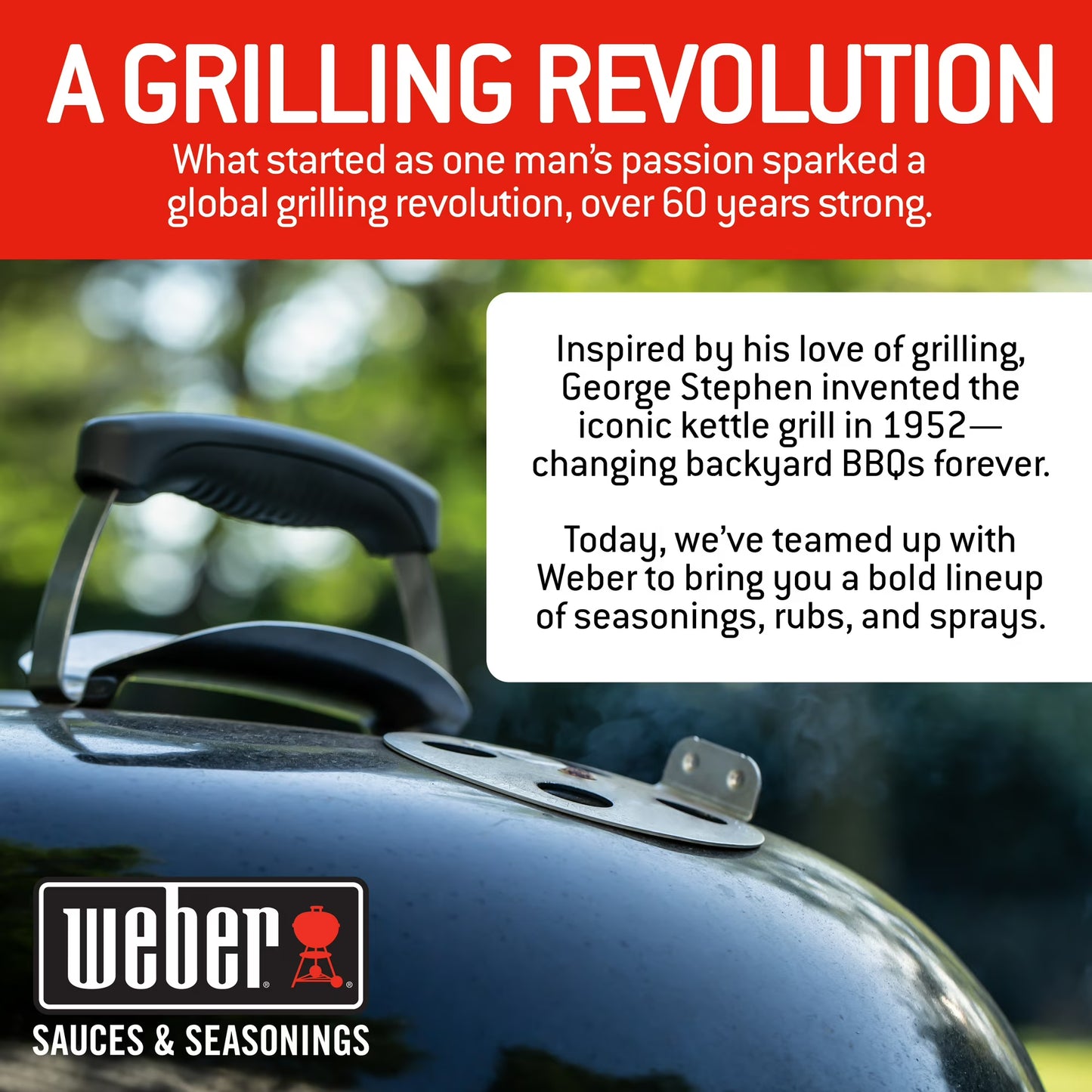 Weber Kick'n Chicken Seasoning, Gluten Free, 5 oz
