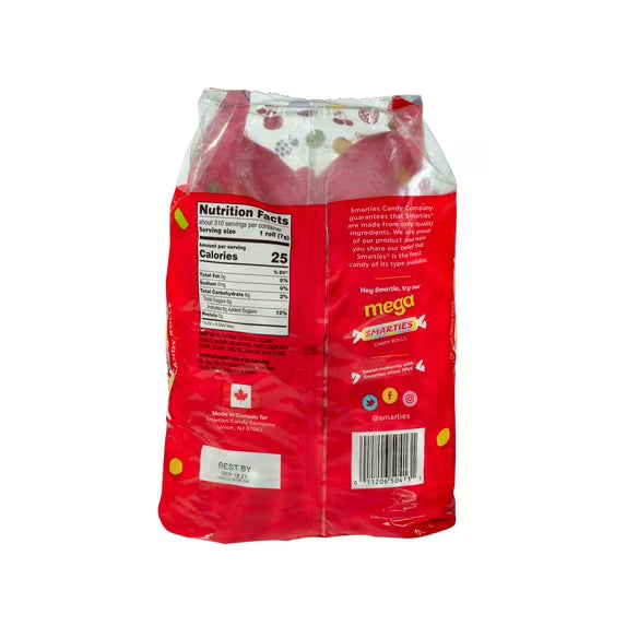 Smarties Original Candy Rolls 5, Ib