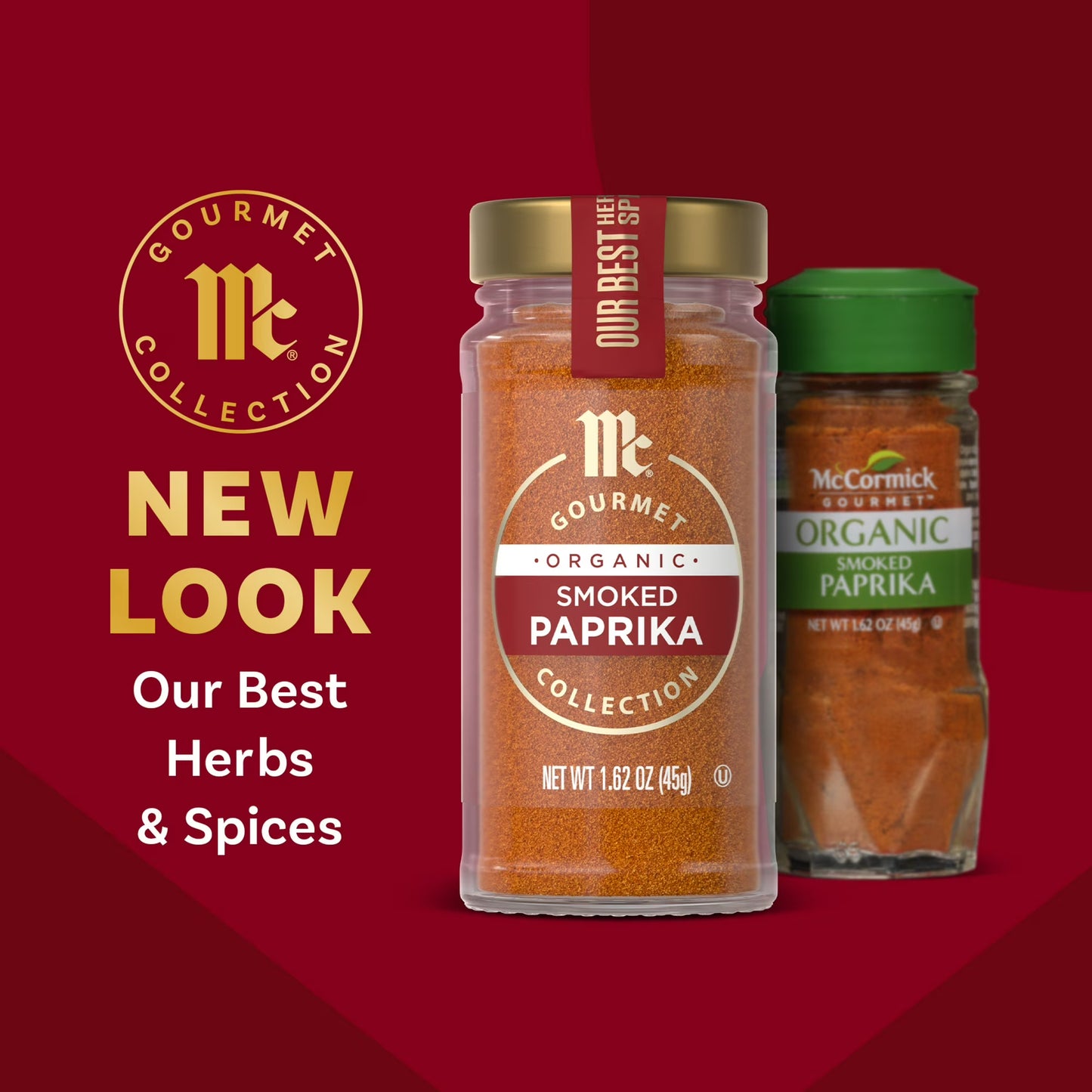 McCormick Gourmet Organic Smoked Paprika, 1.62 oz Bottle