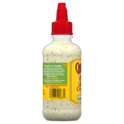 Cholula Cilantro Lime Cremosa Sauce, 8.0 fl oz Bottle
