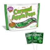 Tootsie Caramel Apple Pops, 9.4 oz. Gluten Free, Peanut Free. Contains Milk and Soy.